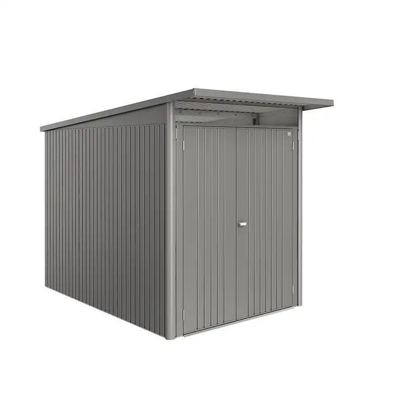 Redskapsbod Biohort Avantgarde Eco A3 Metallic Kvartsgrå Dubbeldörr