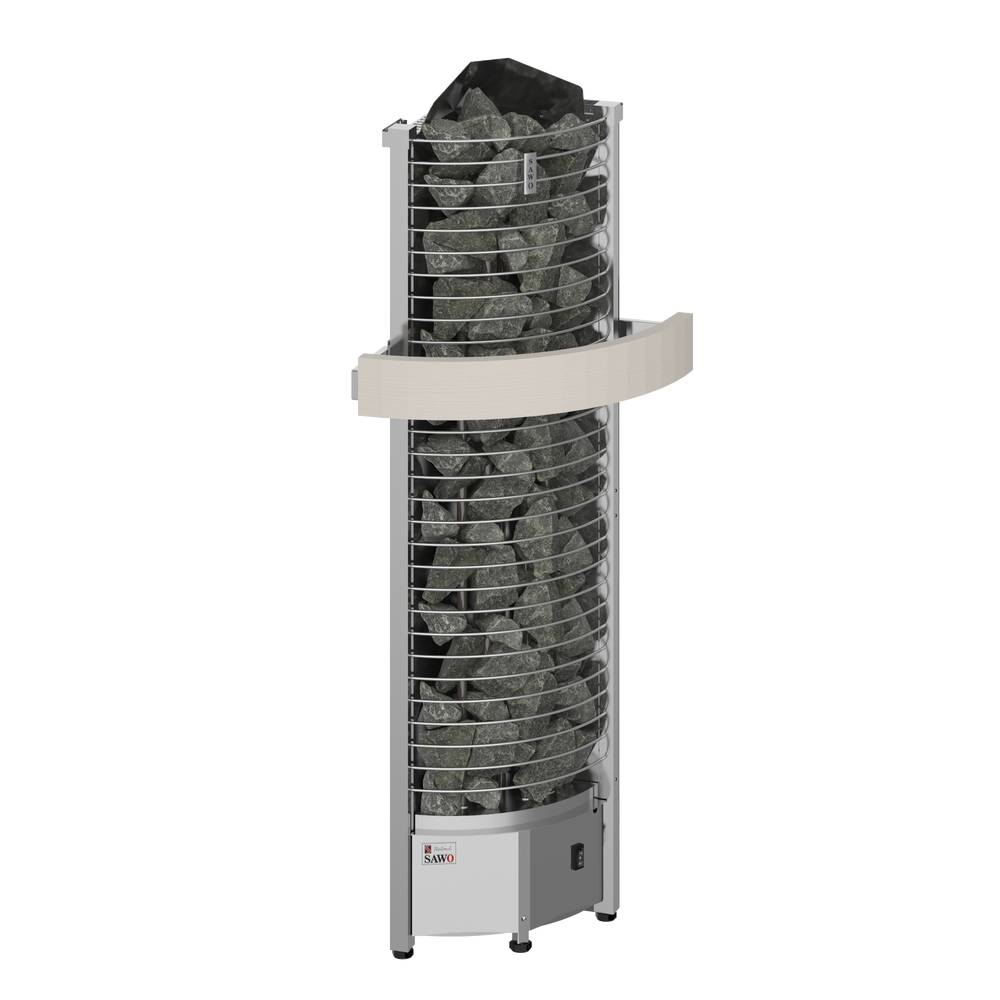 Aggregatskydd till Sawo Tower TH4, TH5 hörn. Ceder. TH-GUARD Cederträ