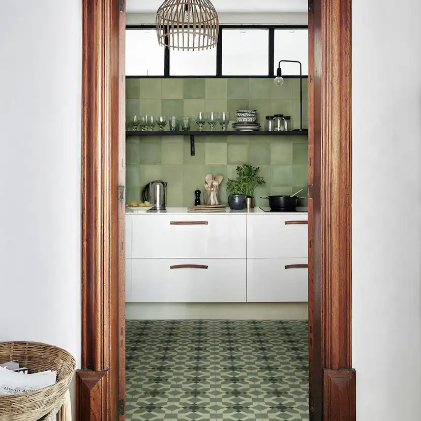 Klinker Marazzi Group D Segni Blend Verde 20x20 cm