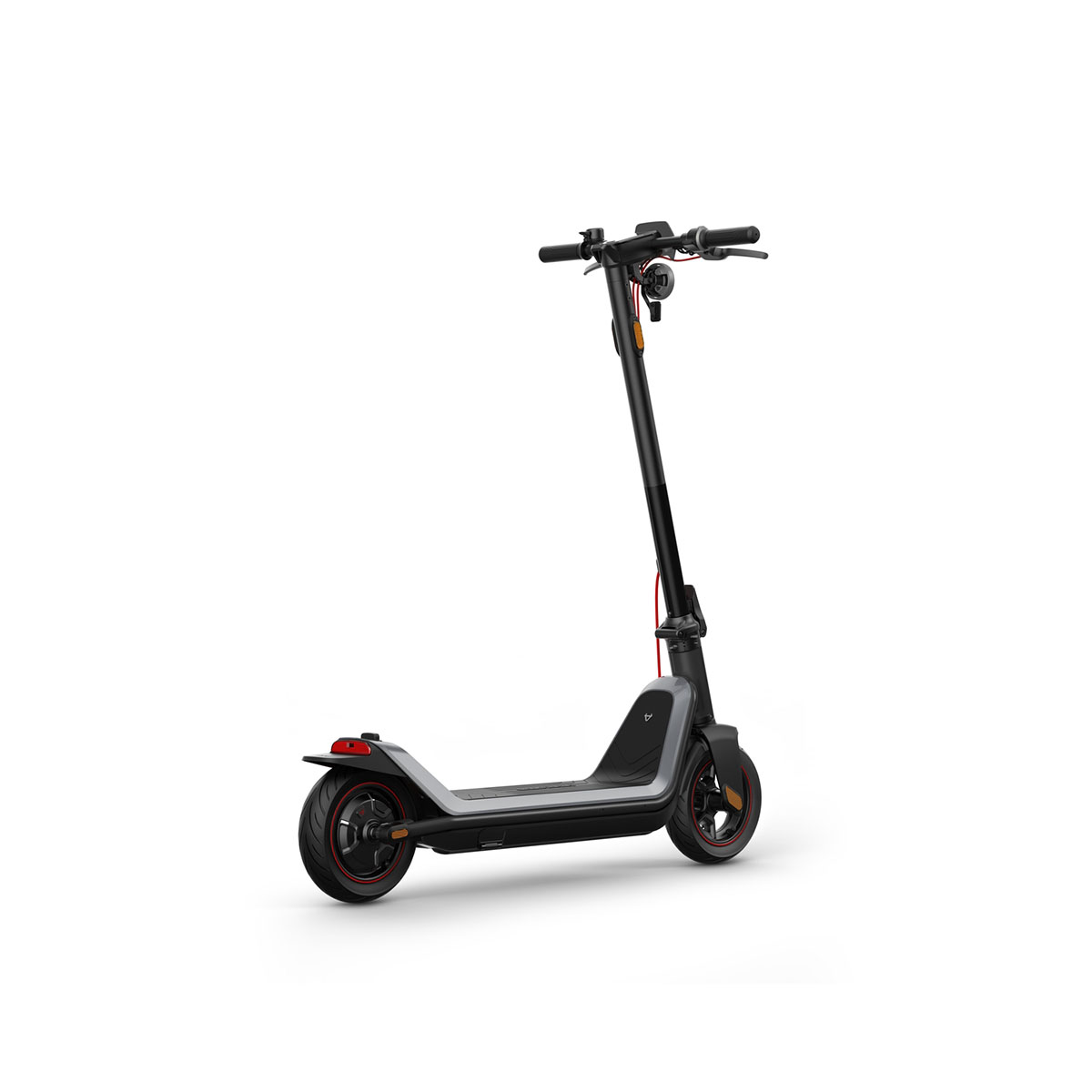 Elscooter NIU KQi3 MAX EU-BG Elsparkcykel i Svart med Trippel-Bromssystem 25 km/h