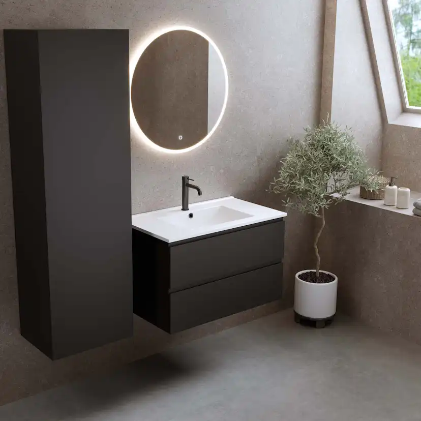Tvättställsskåp Bathlife Eufori med Tvättställ