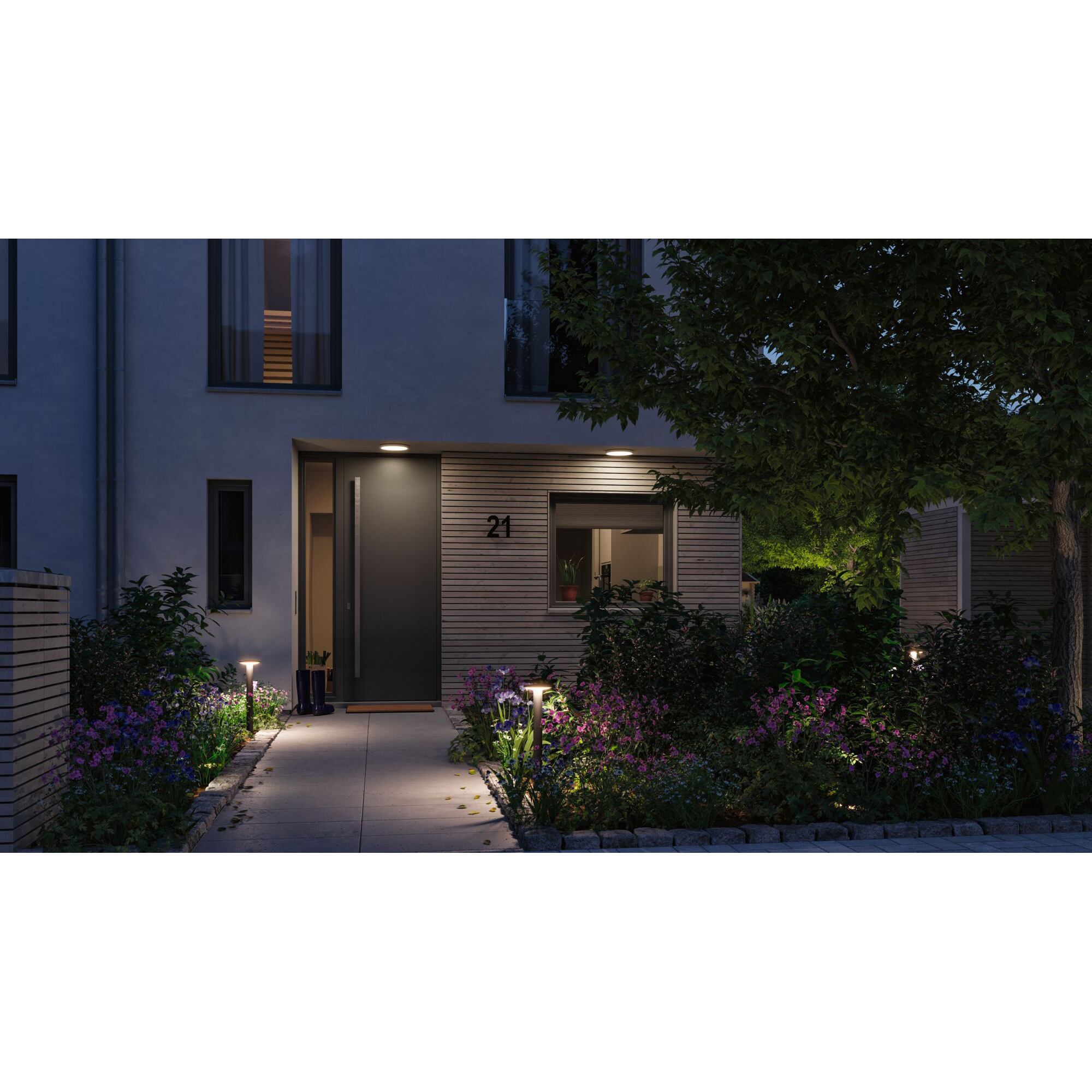 Pollare LED Paulmann Plate Smart Home Zigbee 3.0 IP44 230V