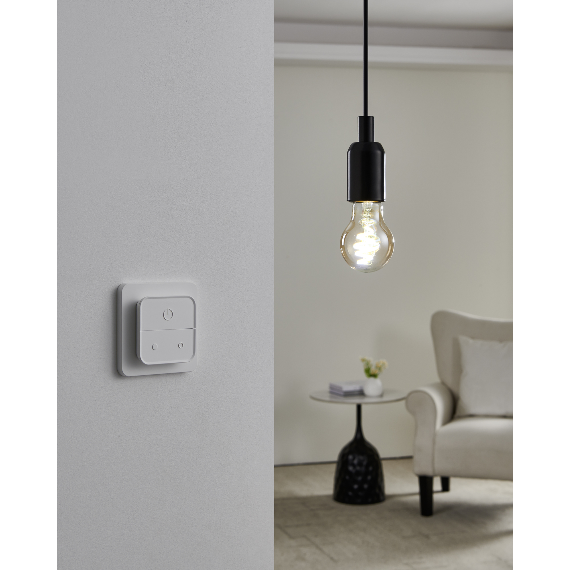 Ljuskälla Eglo 2xLM-ZIG-CCT E27 A60 4,9W Amber + Brytare