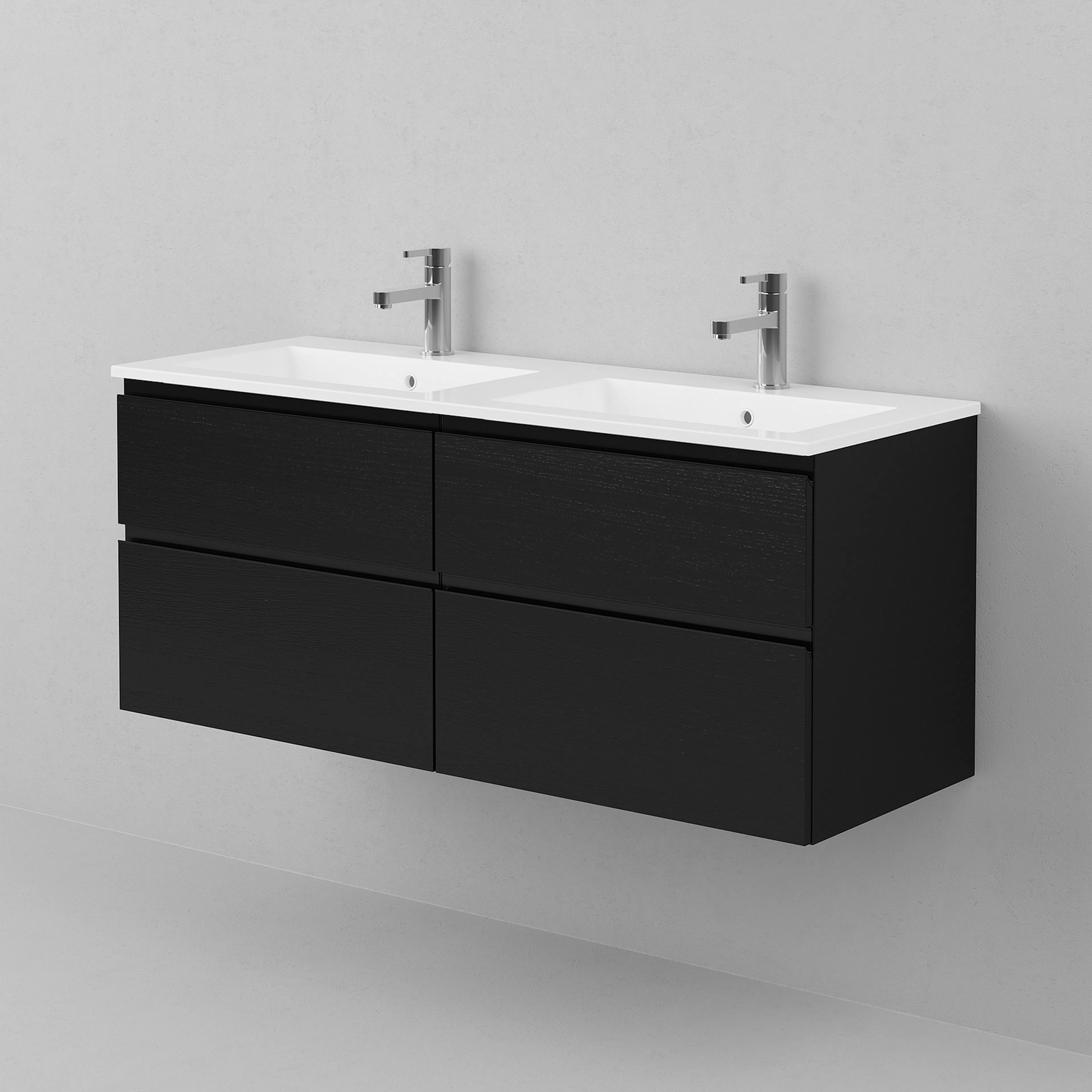 Kommod VISKAN Grip 120 D Black Oak