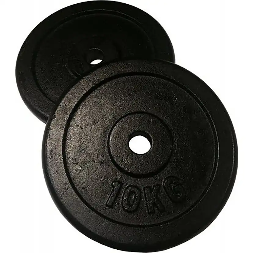 Viktskivor Fitn Shape Järn till 50 mm Stänger 2 st