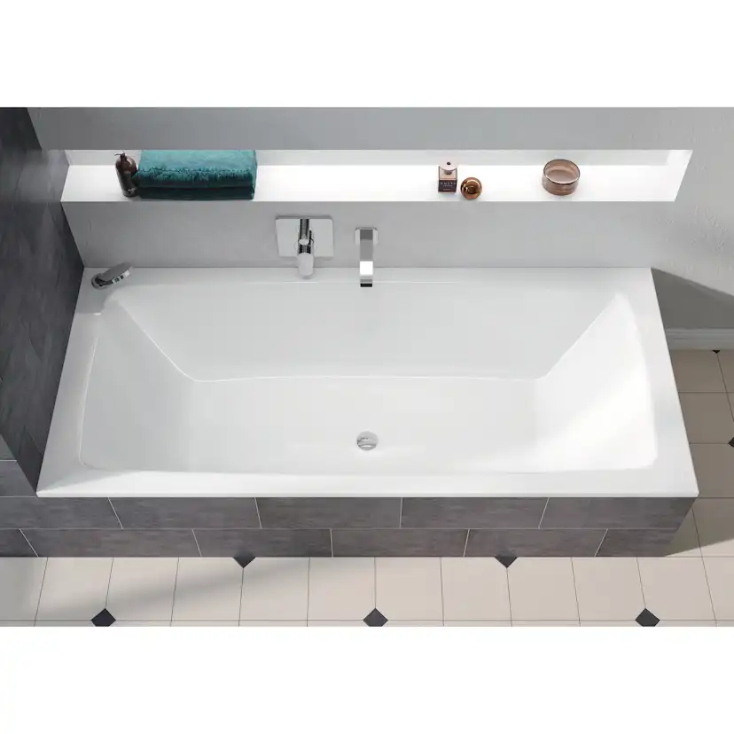 Inbyggnadsbadkar Kaldewei Cayono DuoxStorlek: 1700x750x400 mm, Färg: Alpine White