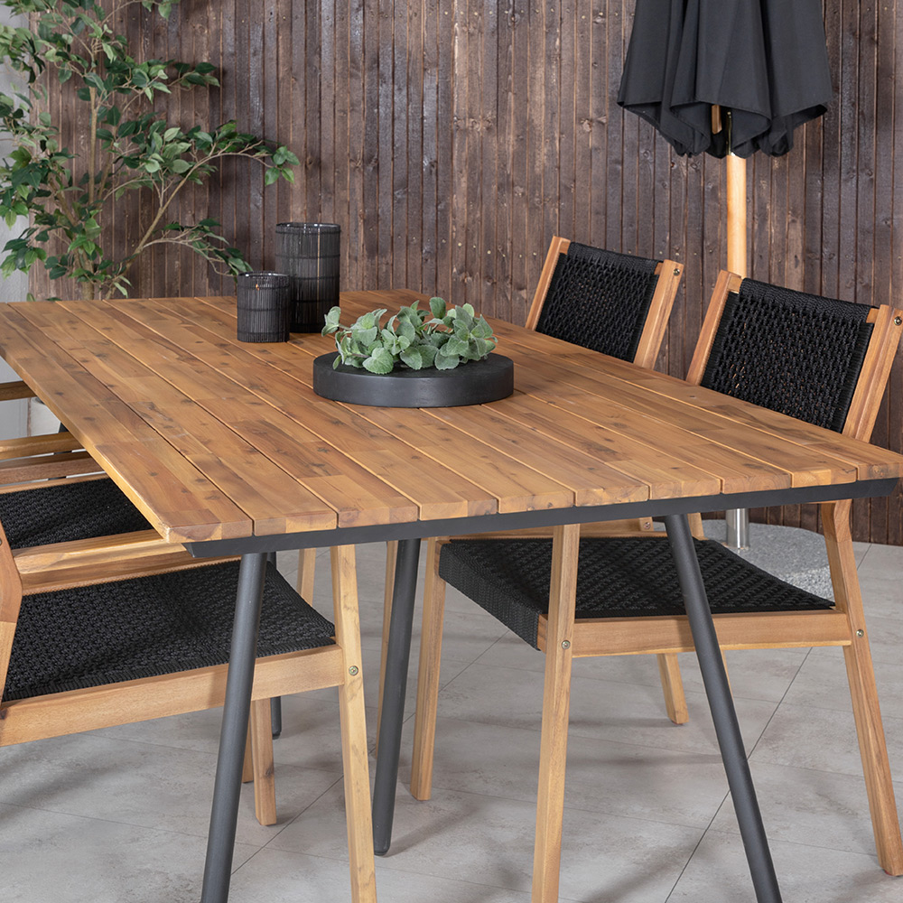 Matgrupp Venture Home Chane med 4 Jimbo Matstolar