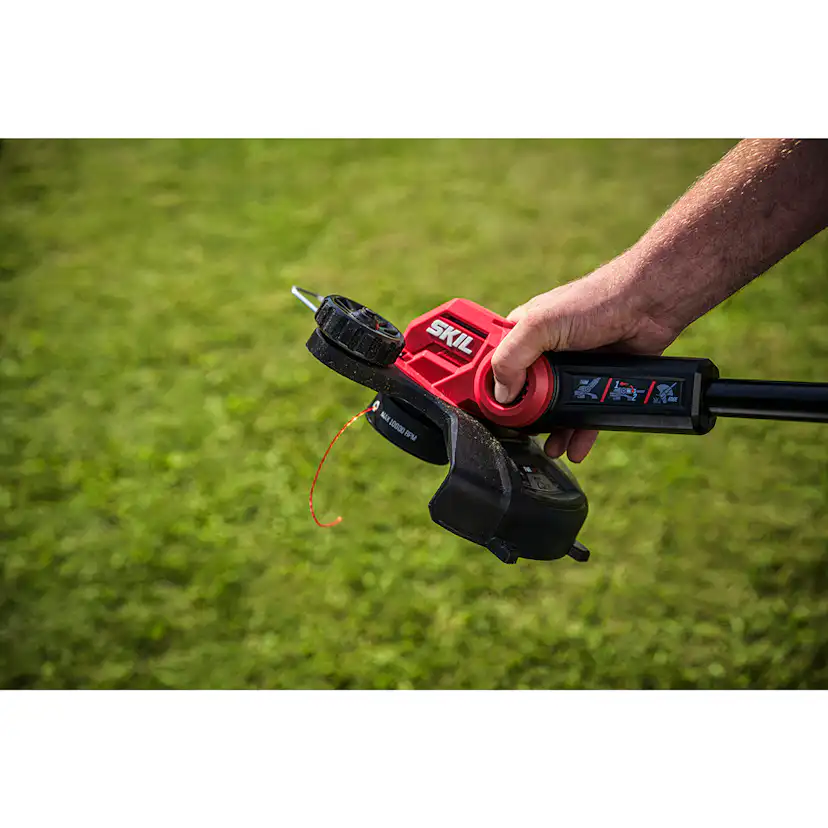 Grästrimmer SKIL 0231 AA Kolborstfri Batteridriven