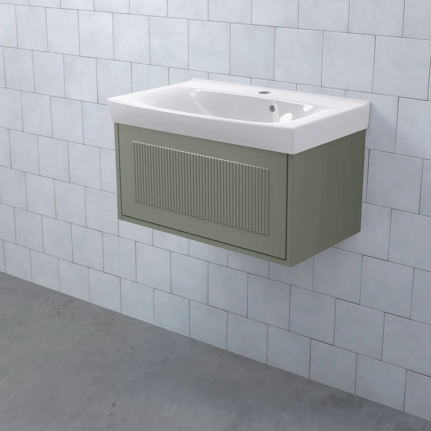 MEJDA Kommod Låg 60-35 Harv Mossgrön BxHXD: 598x296x365 mm, Harv Mossgrön