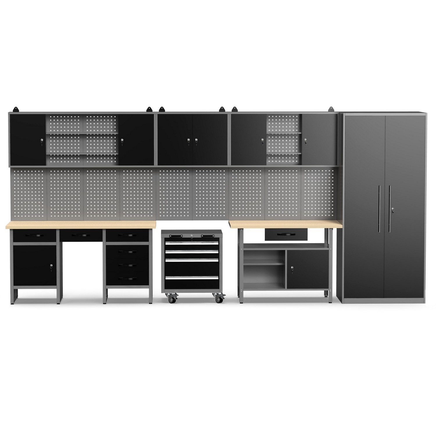 Verktygsskåp Timco Elite 450x60x205 cm