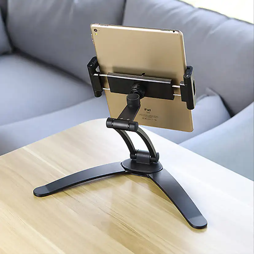 Tablet-hållare Desire2 2-i-1 XL Vägg och Bärbar upp till 12,9" Svart