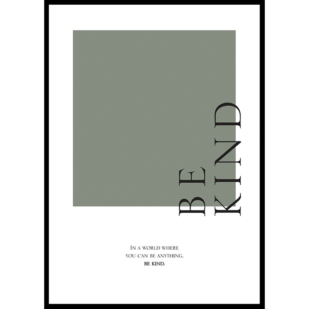 Poster Gallerix Be Kind