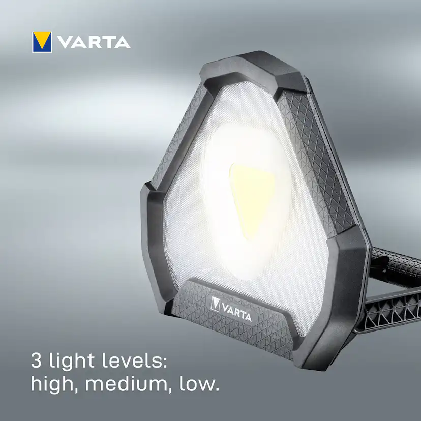 Arbetsbelysning Varta Work Flex Stadium Light Uppladdningsbar IP54