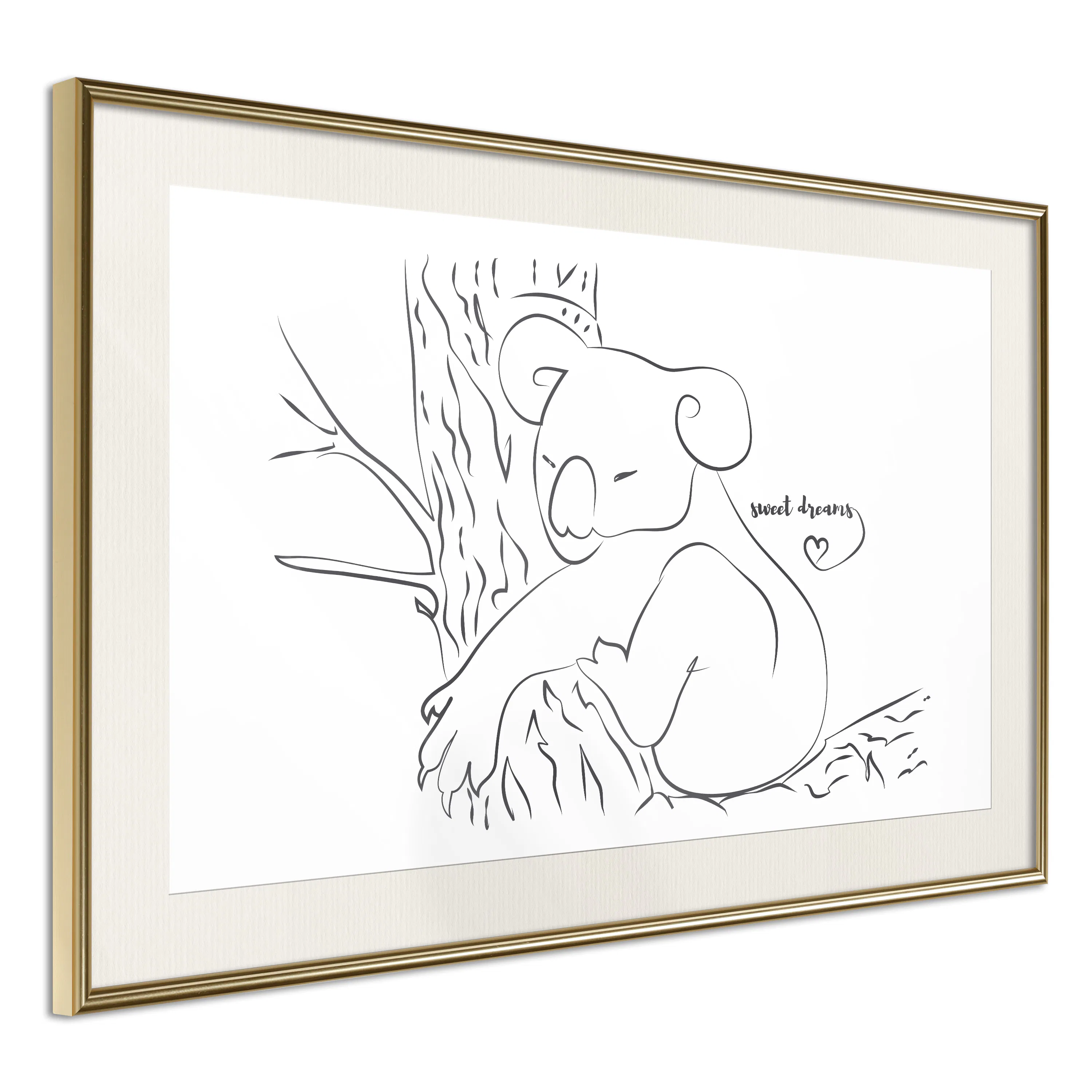 Poster Artgeist Affisch Sleepy Koala