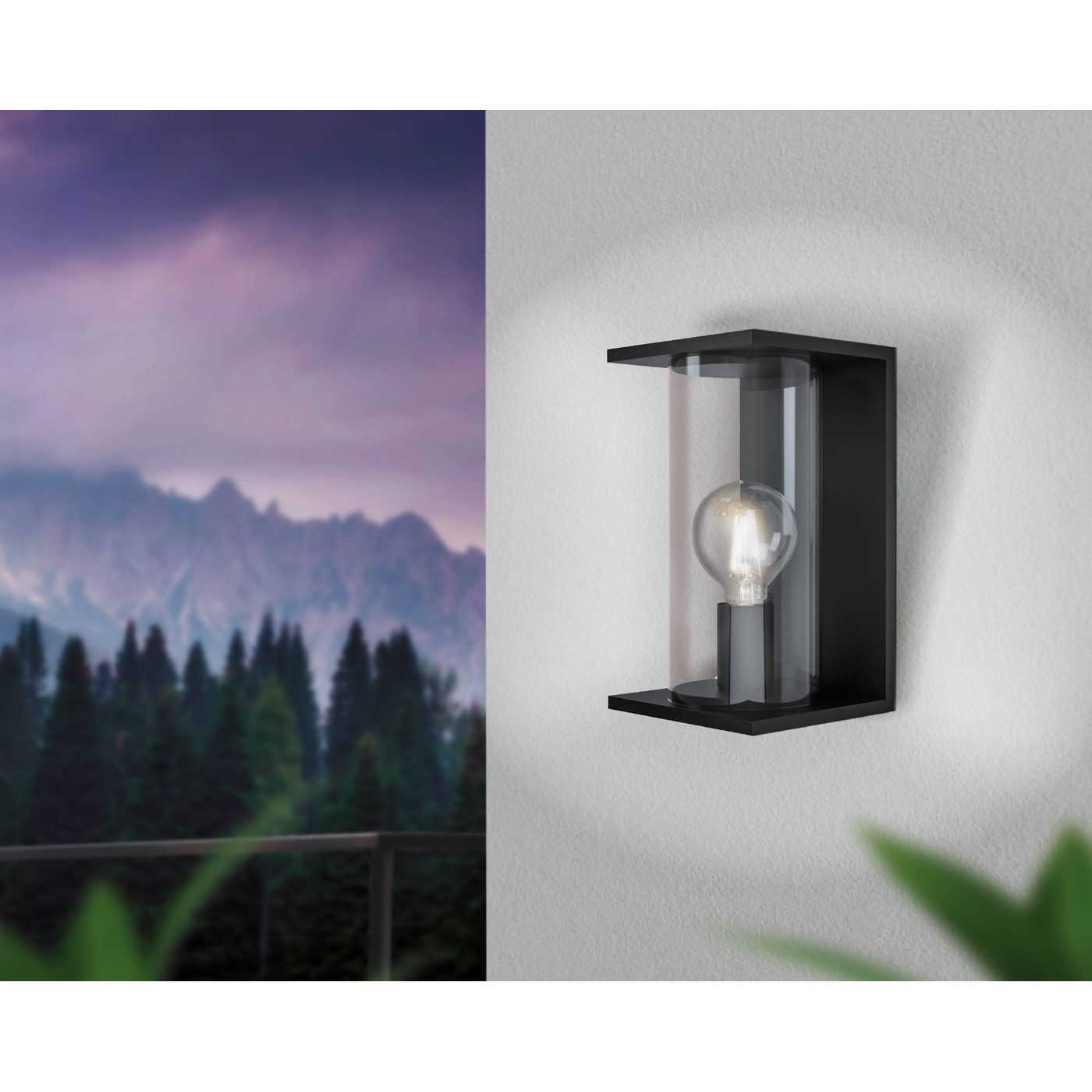 Vägglampa Utebelysning Eglo Cascinetta