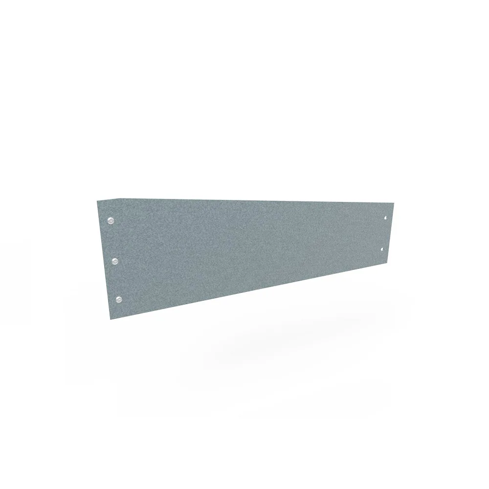 Planteringskant Flexigarden Aluzink Övergång 120-180 mm 500 mm