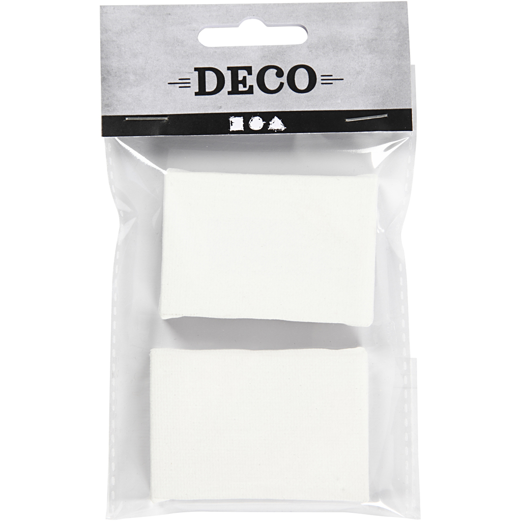 Micromålarduk Creativ Company Stl 6x4x1 cm Vit 2 St/1 Förp