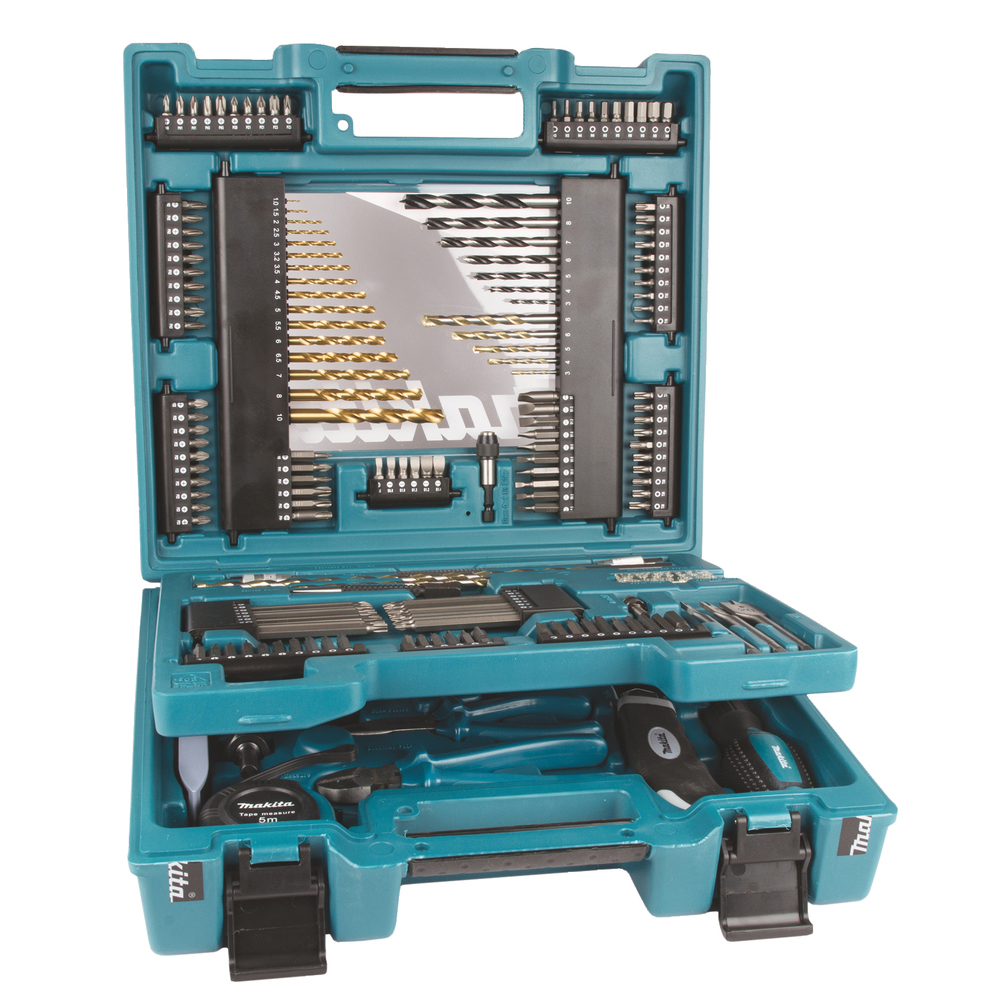 Borr- och bitset Makita D-37194 200 delar