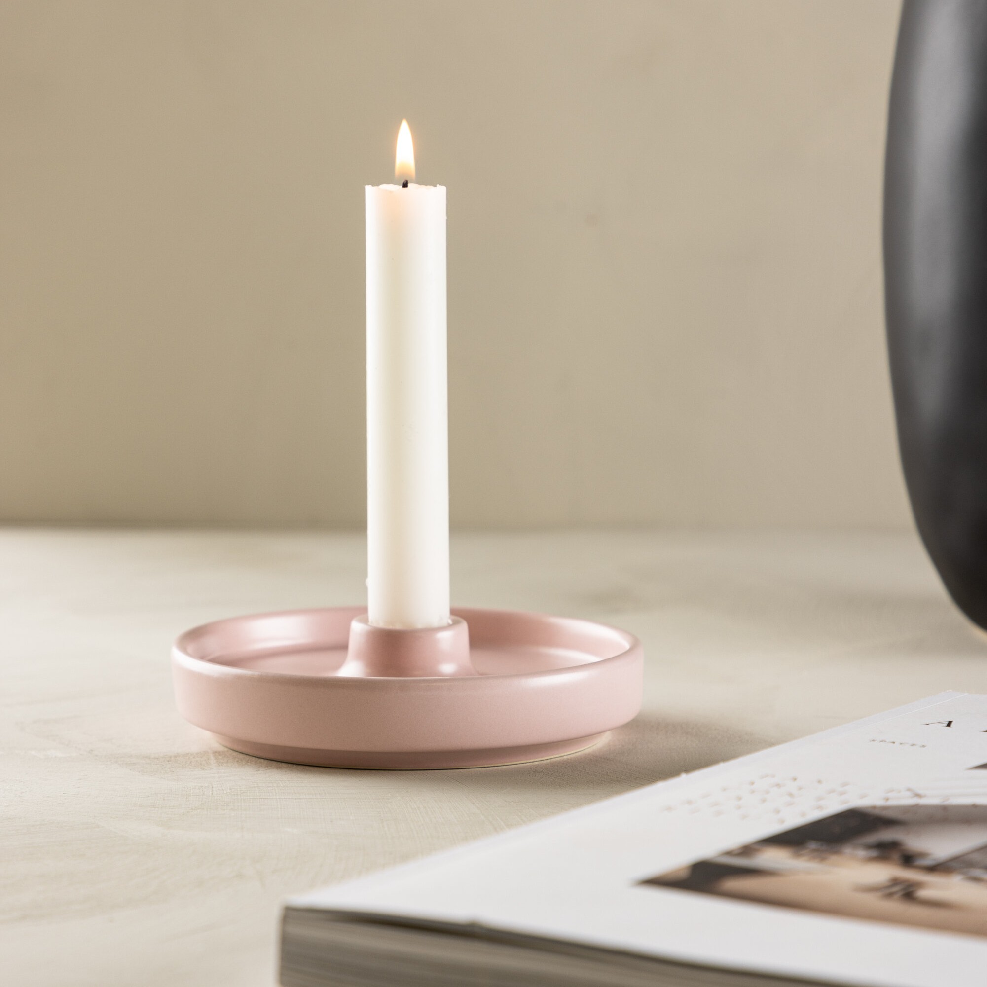 Ljusstake Venture Home Bette med Fat