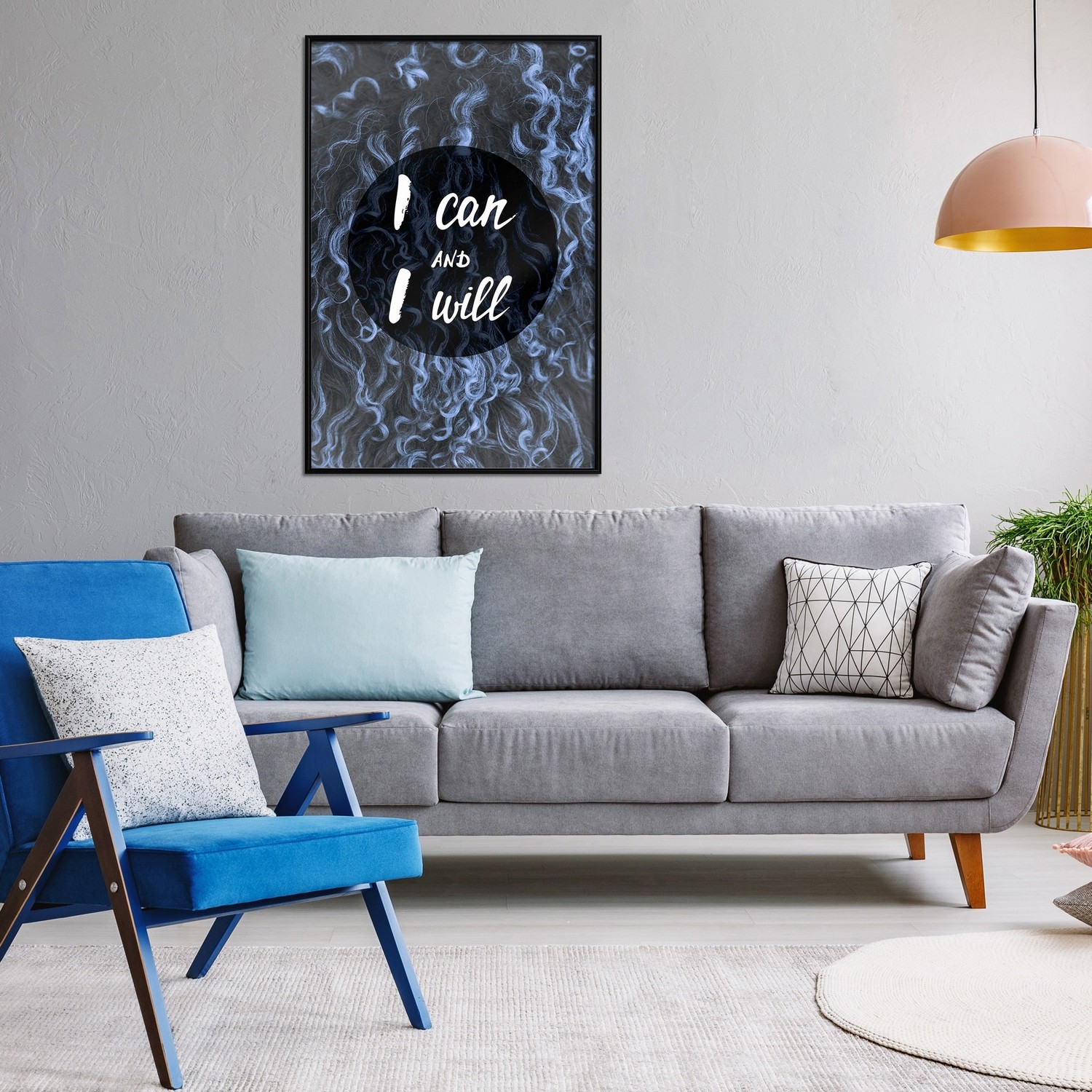 Poster Artgeist Affisch I Can and I Will