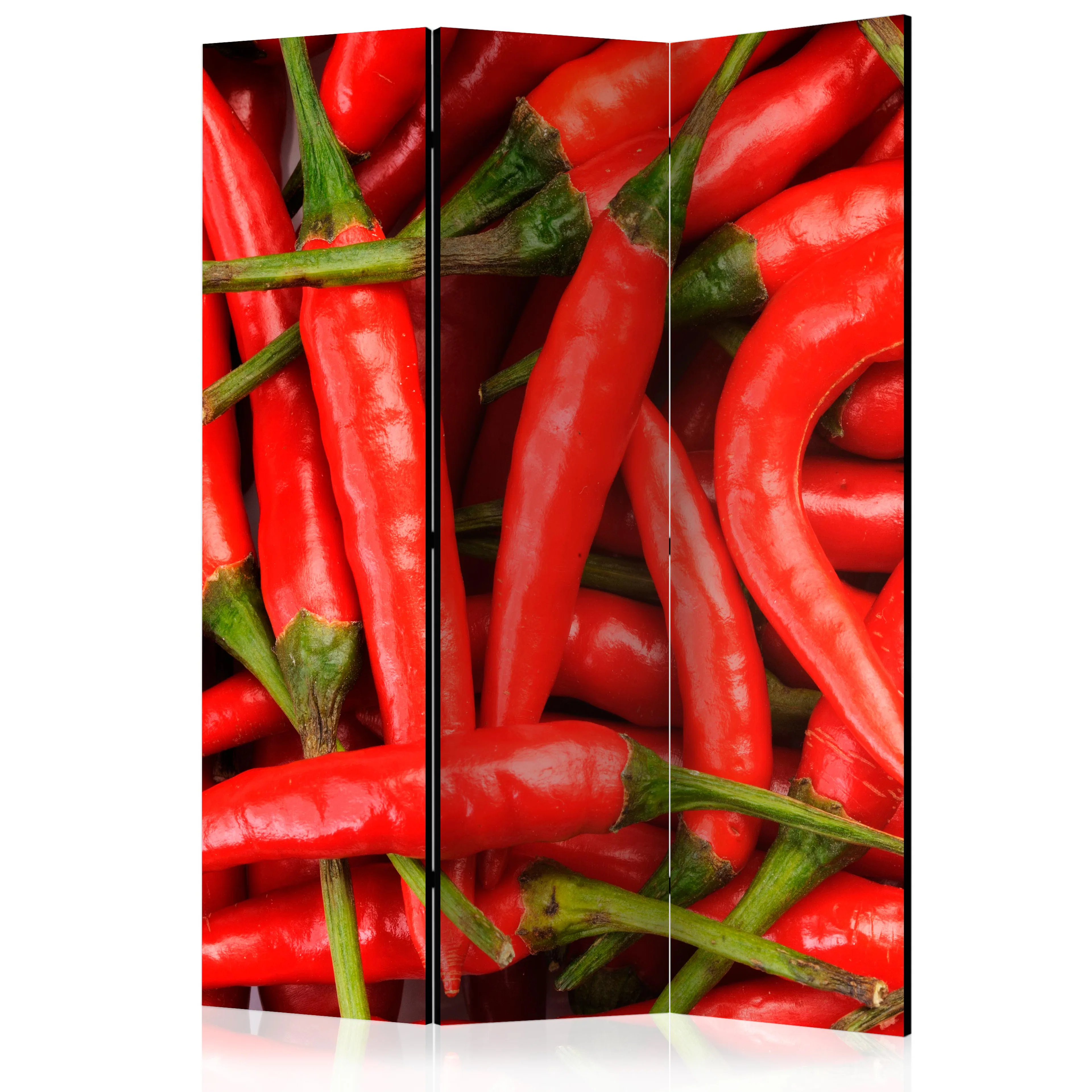 Rumsavdelare Skärmvägg Arkiio Chili Pepper Background 135x172 cm