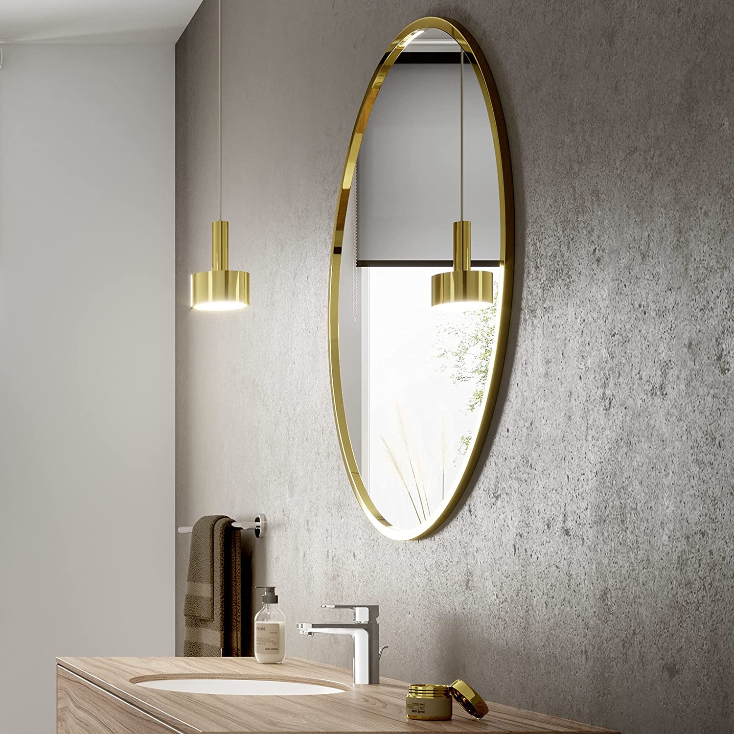 Tvättställsblandare Hansgrohe Vernis Blend 100 med Lyftventil