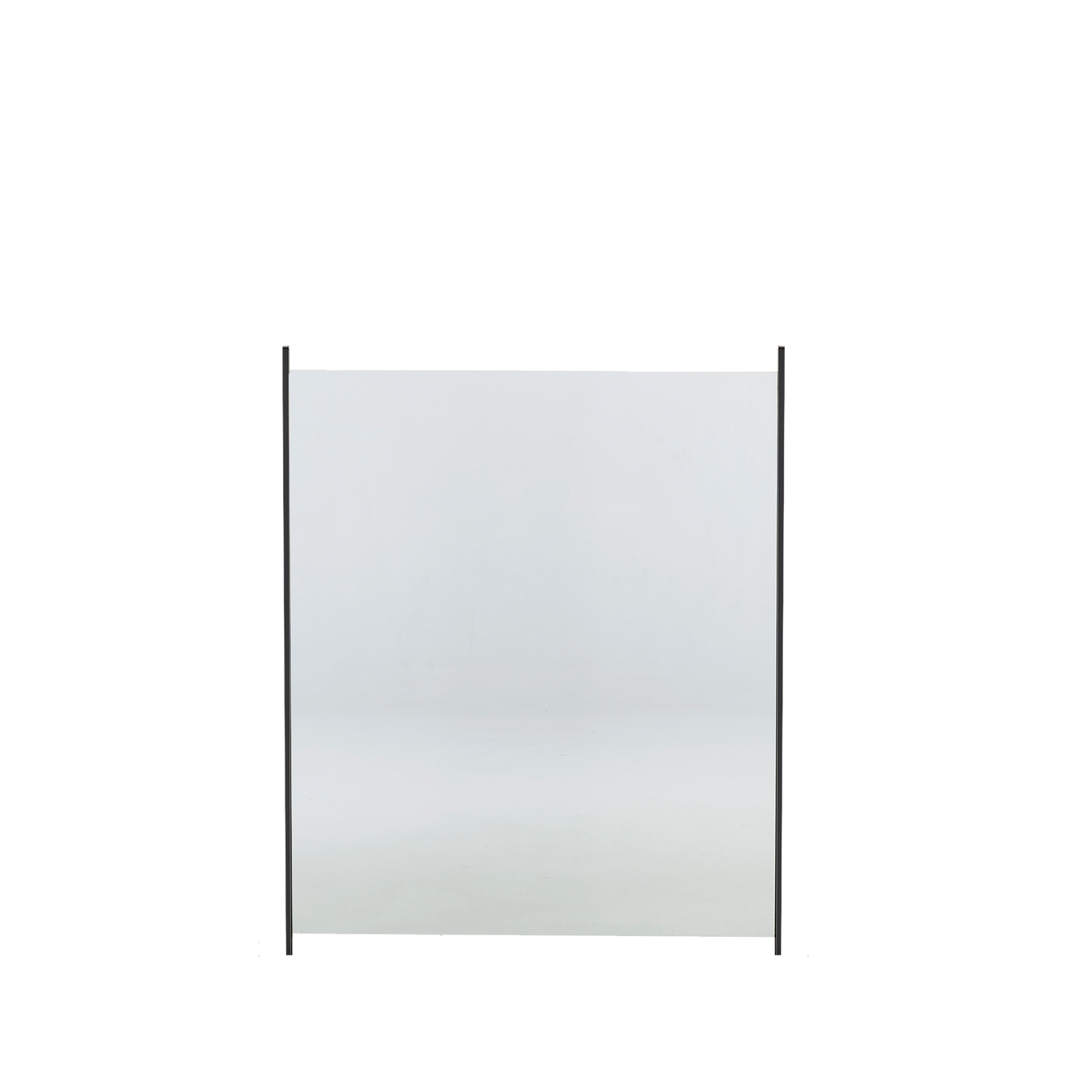 Glasstaket Hortus Klarglas med Aluminiumskena 1000 mm