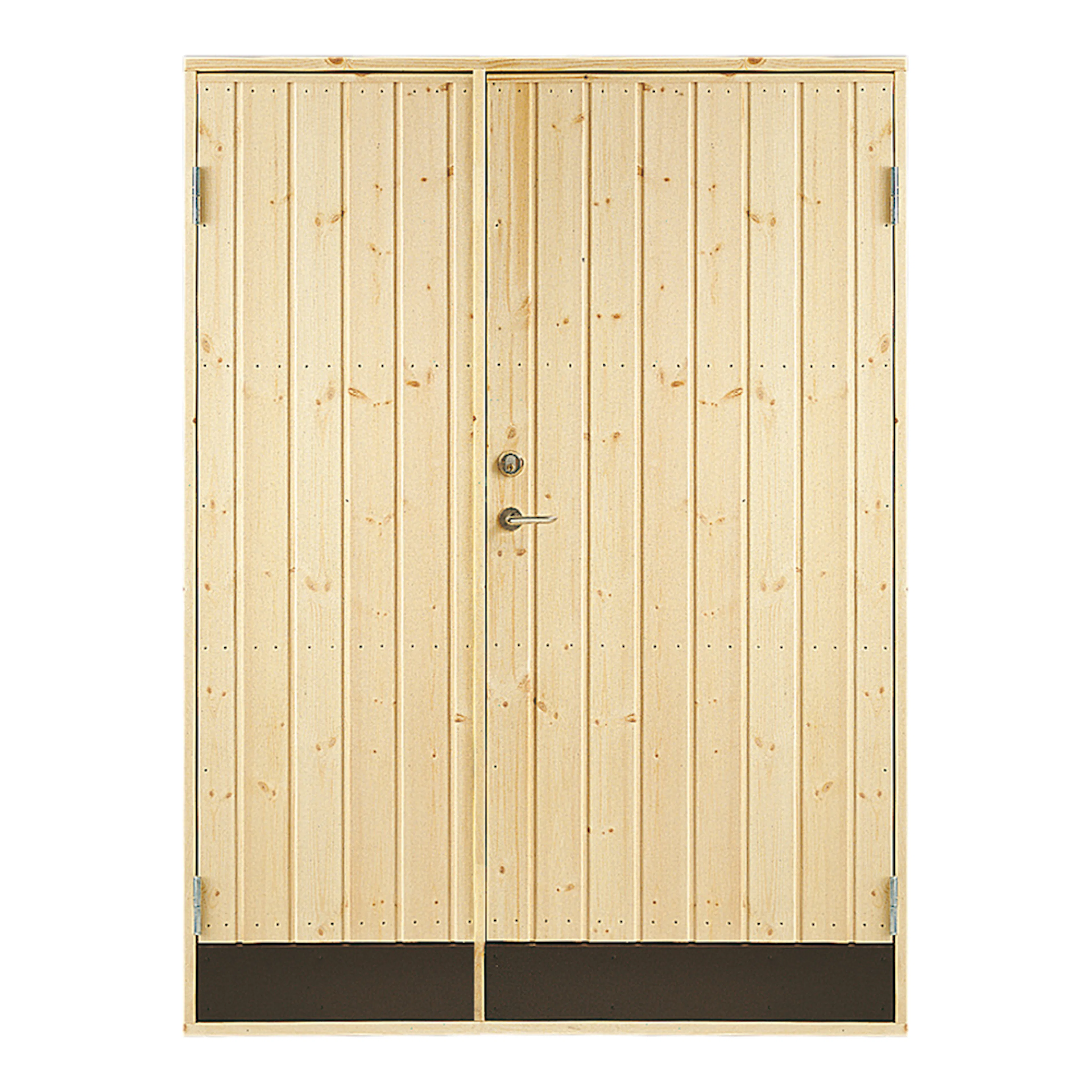 Dubbeldörr Jabo 18° Rak 15,3x19