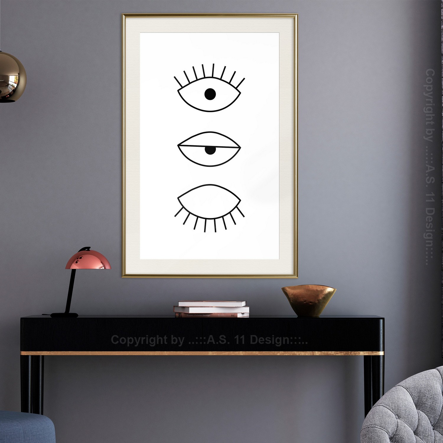 Poster Artgeist Affisch In the Blink of an Eye