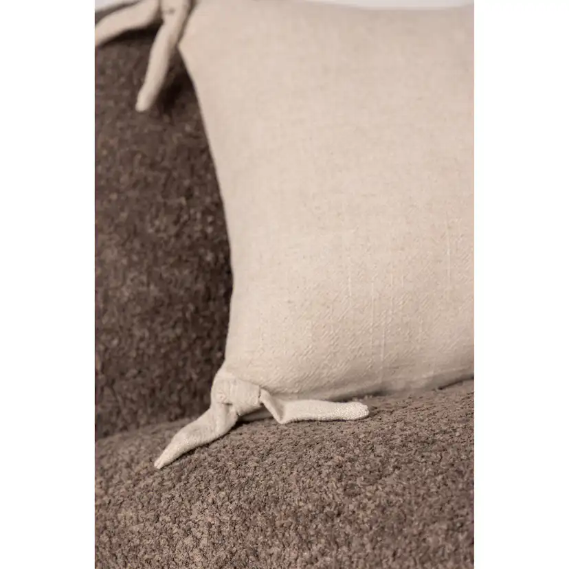 Nora Cushion Cover Linen Viscouse - Beige Beige