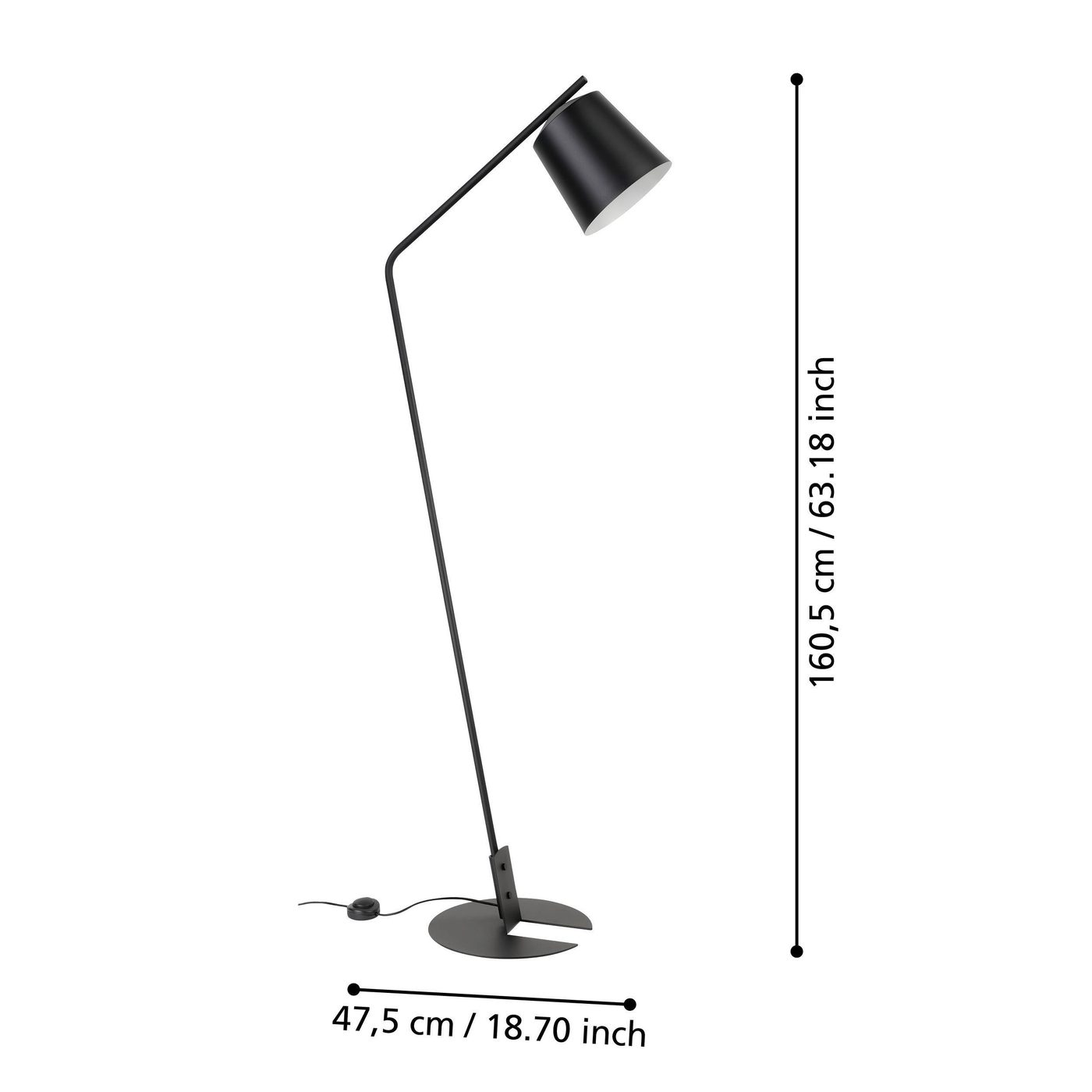 Golvlampa Eglo Oneda