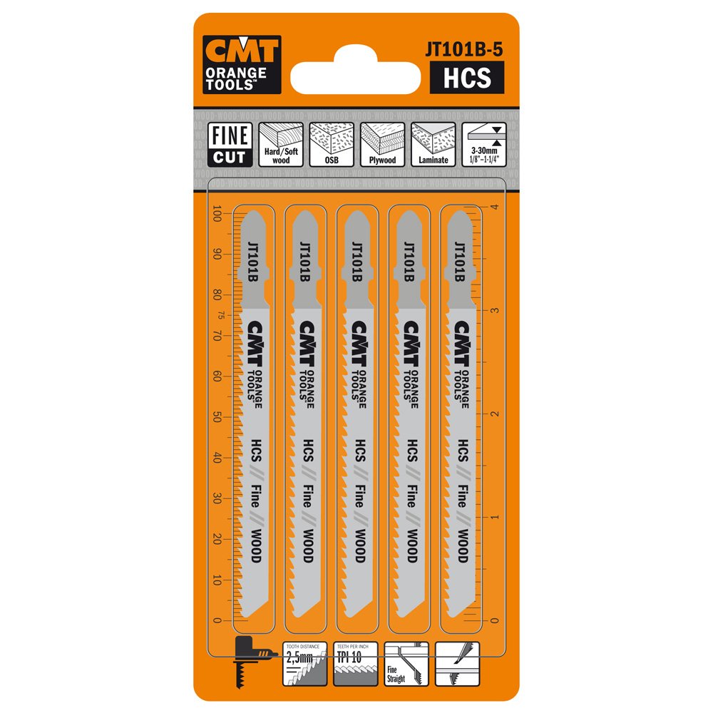 Sticksågblad CMT Orange Tools Trä 75mm HCS Fine JT101B-25