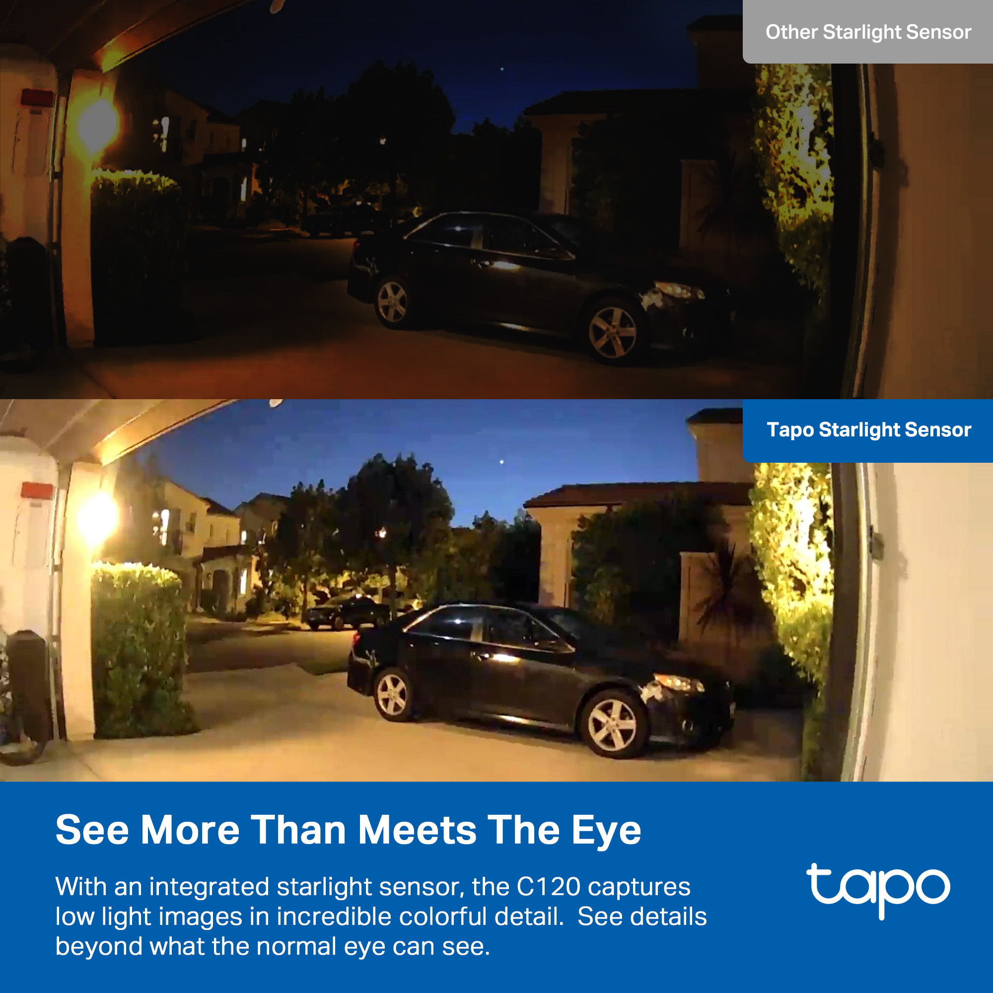 Övervakningskamera Tapo C120 Indoor/Outdoor Wi-Fi Home