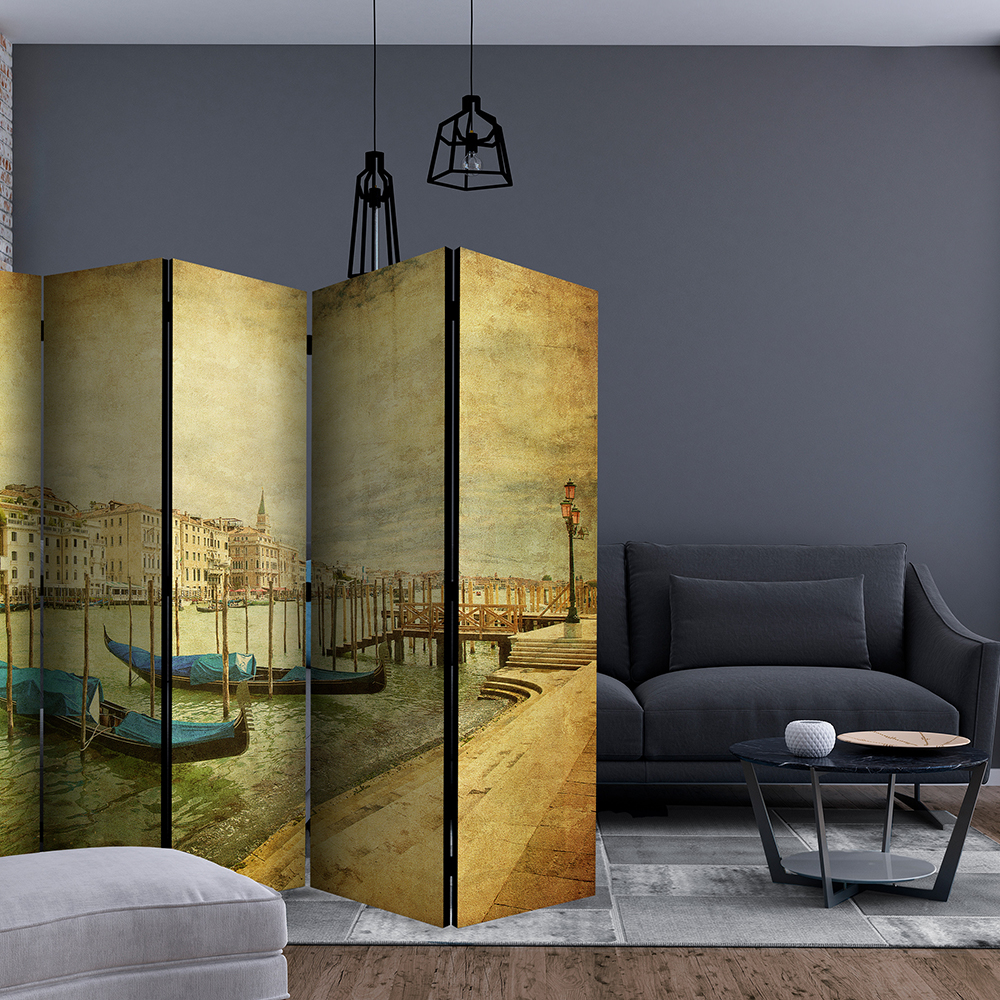 Rumsavdelare Skärmvägg Arkiio Grand Canal Venice Vintage II 225x172 cm
