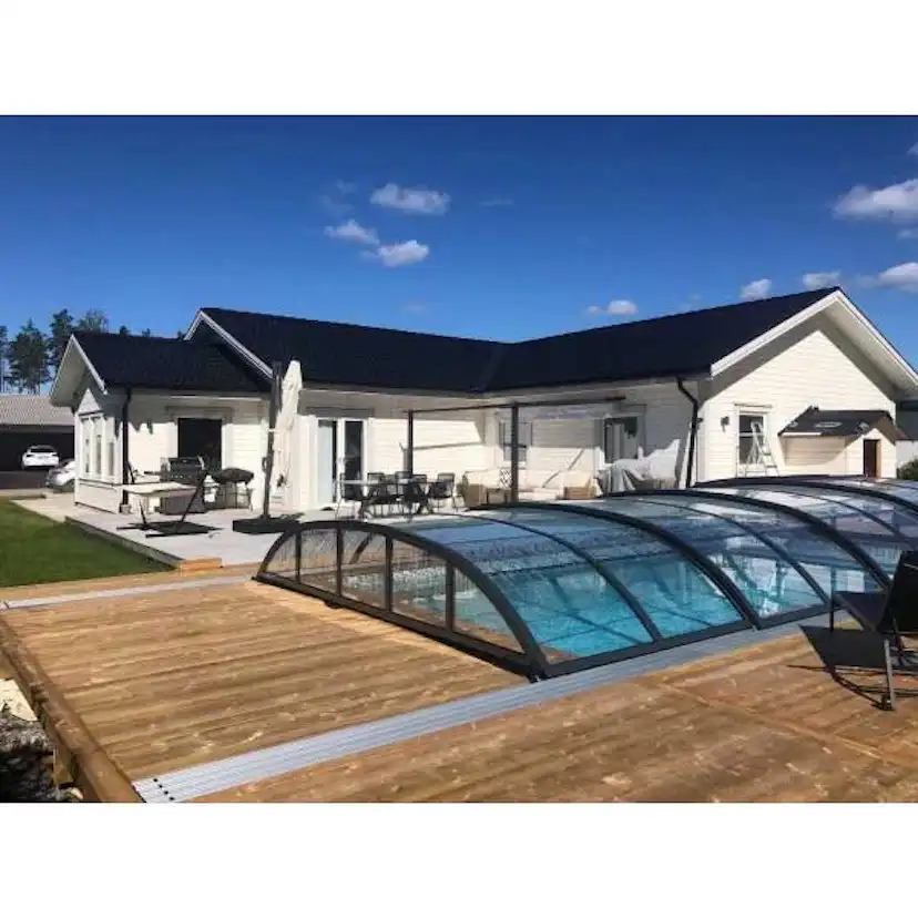 Pooltak Nordenspa Lillehammer 3,22 x 7,29 Kanalplast