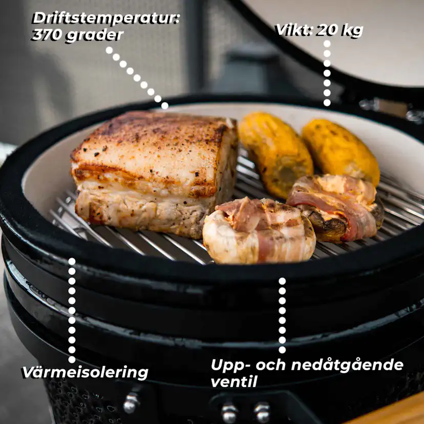 Kamadogrill Limousin Professional 15"