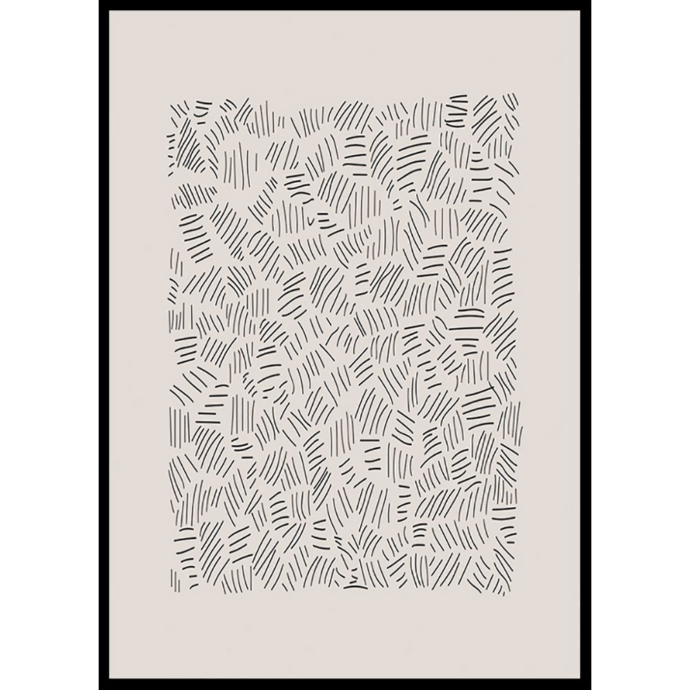 Poster Gallerix Abstract Mess Pattern