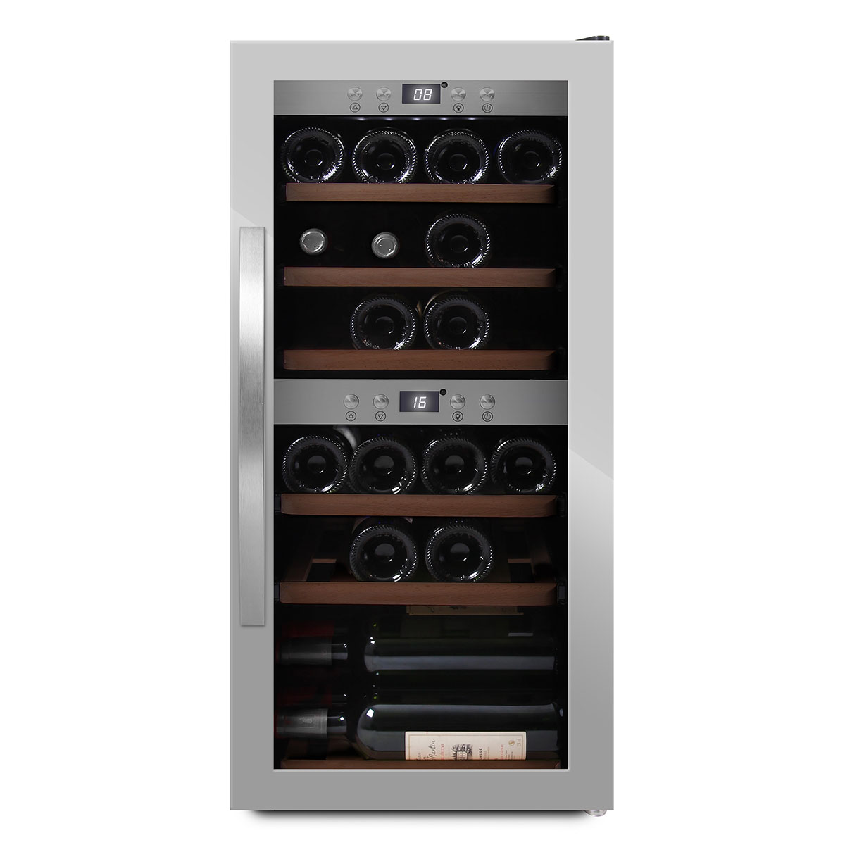 Vinkyl mQuvée WineExpert 24 Stainless Fristående med Kompressor