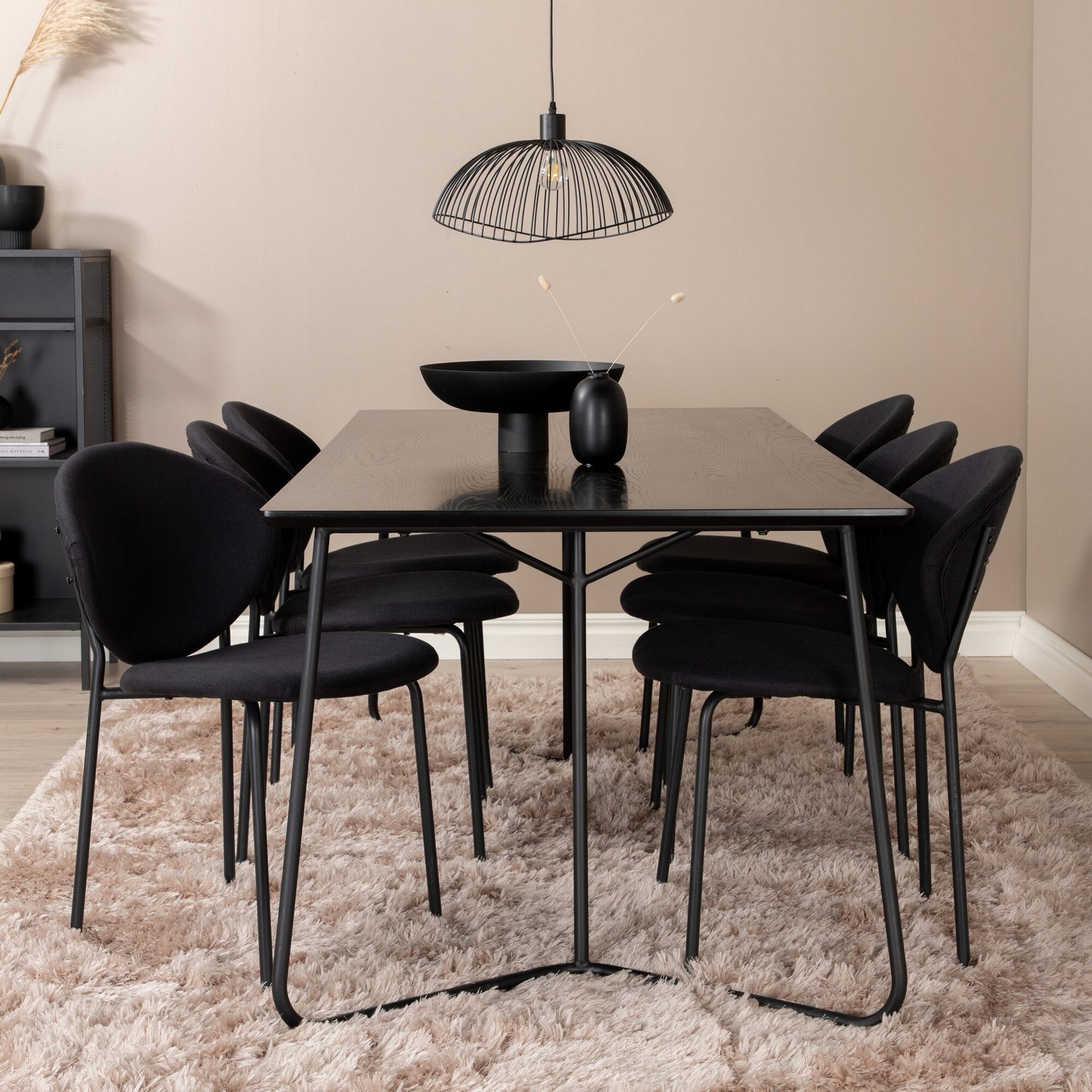 Matgrupp Venture Home Annika med 6 Valor Stolar