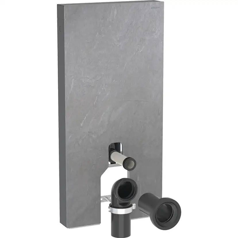 WC-Fixtur Geberit Monolith för Back-to-wall Toalettstol 101 cmxSkifferoptik/Stengods