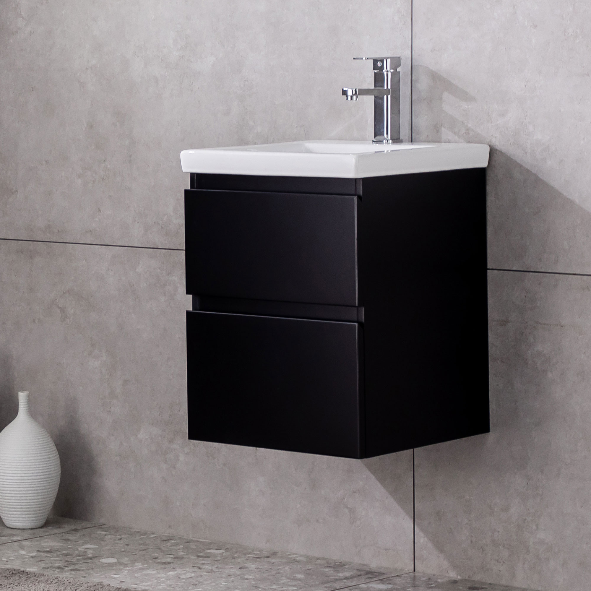 Tvättställsskåp Bathlife Eufori Small Svart
