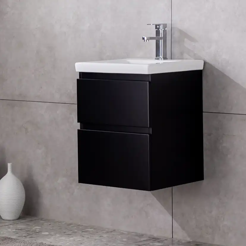 Tvättställsskåp Bathlife Eufori Small Svart