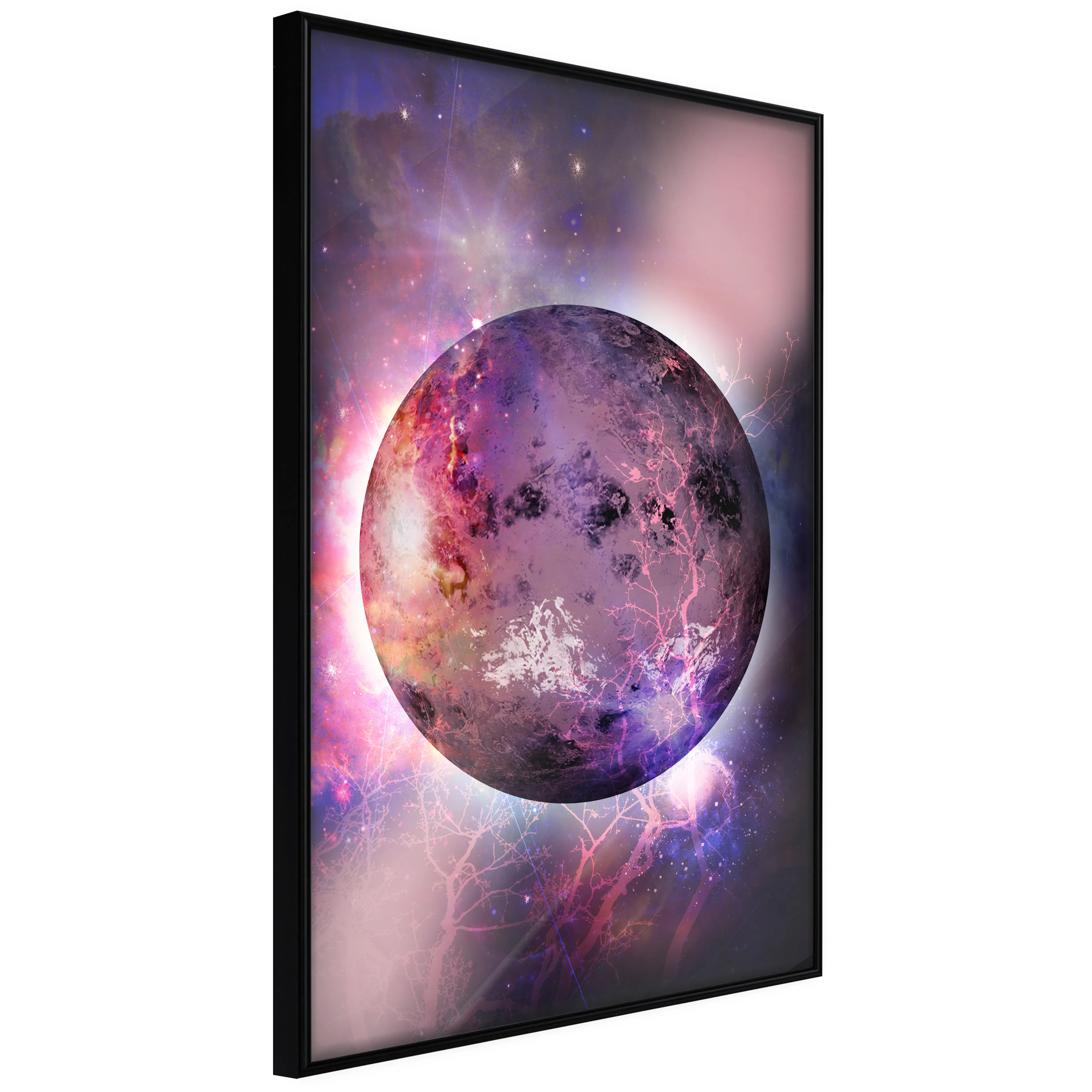 Affisch - Unknown Planet [Poster] 20x30 Svart ram, 20x30 cm