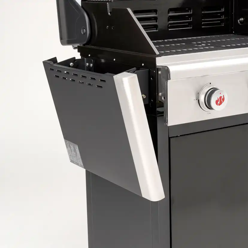 Gasolgrill Landmann Triton flexX PTS 2.0 Black Rostfritt Stål 2 Brännare & Integrerad Termometer