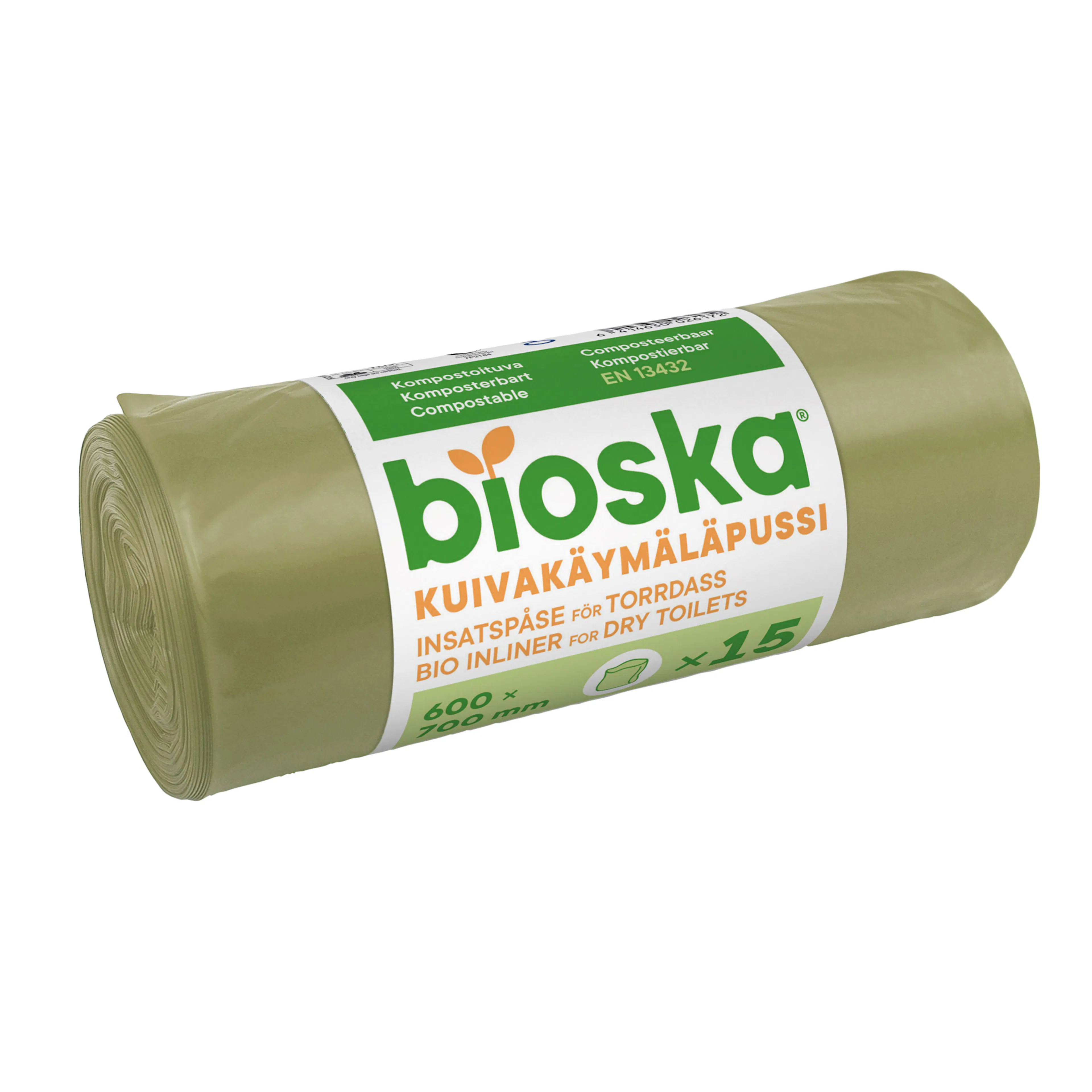Latrinpåse Biolan 20L 15-Pack