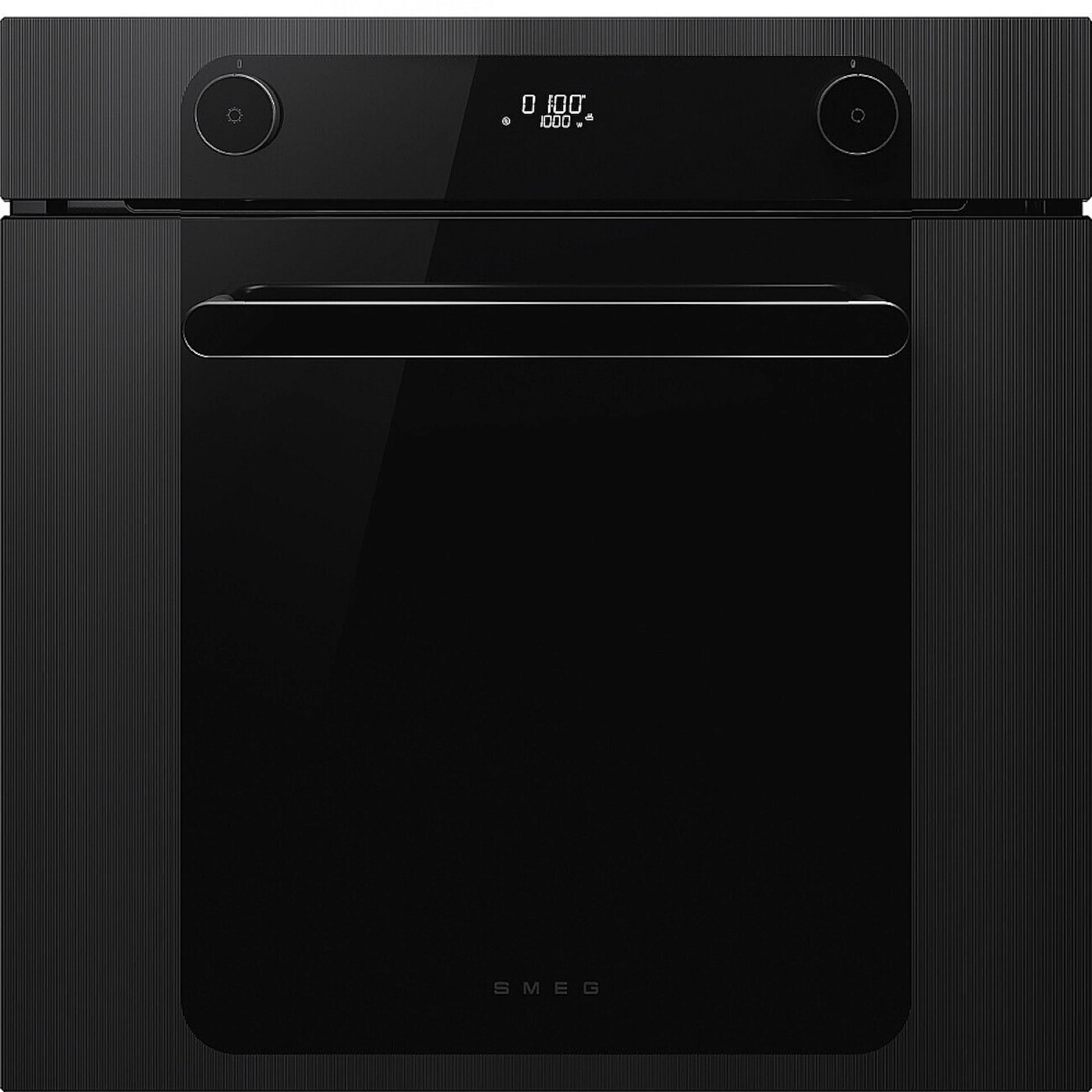 Termoventilerad Ugn Smeg SF6201TB med Temperaturkontroll Svart 60 cm