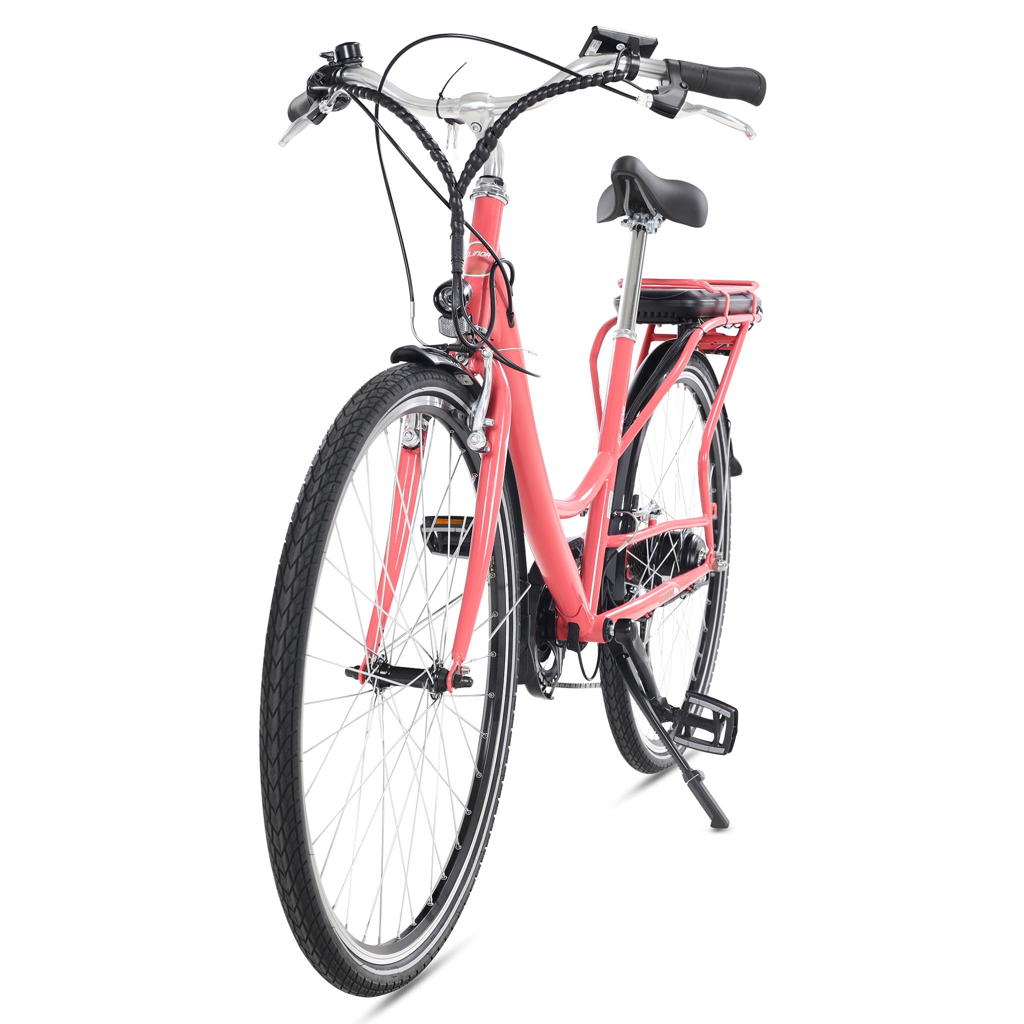 Elcykel Lyfco Dam 28" Elinor 13 Ah Rosa