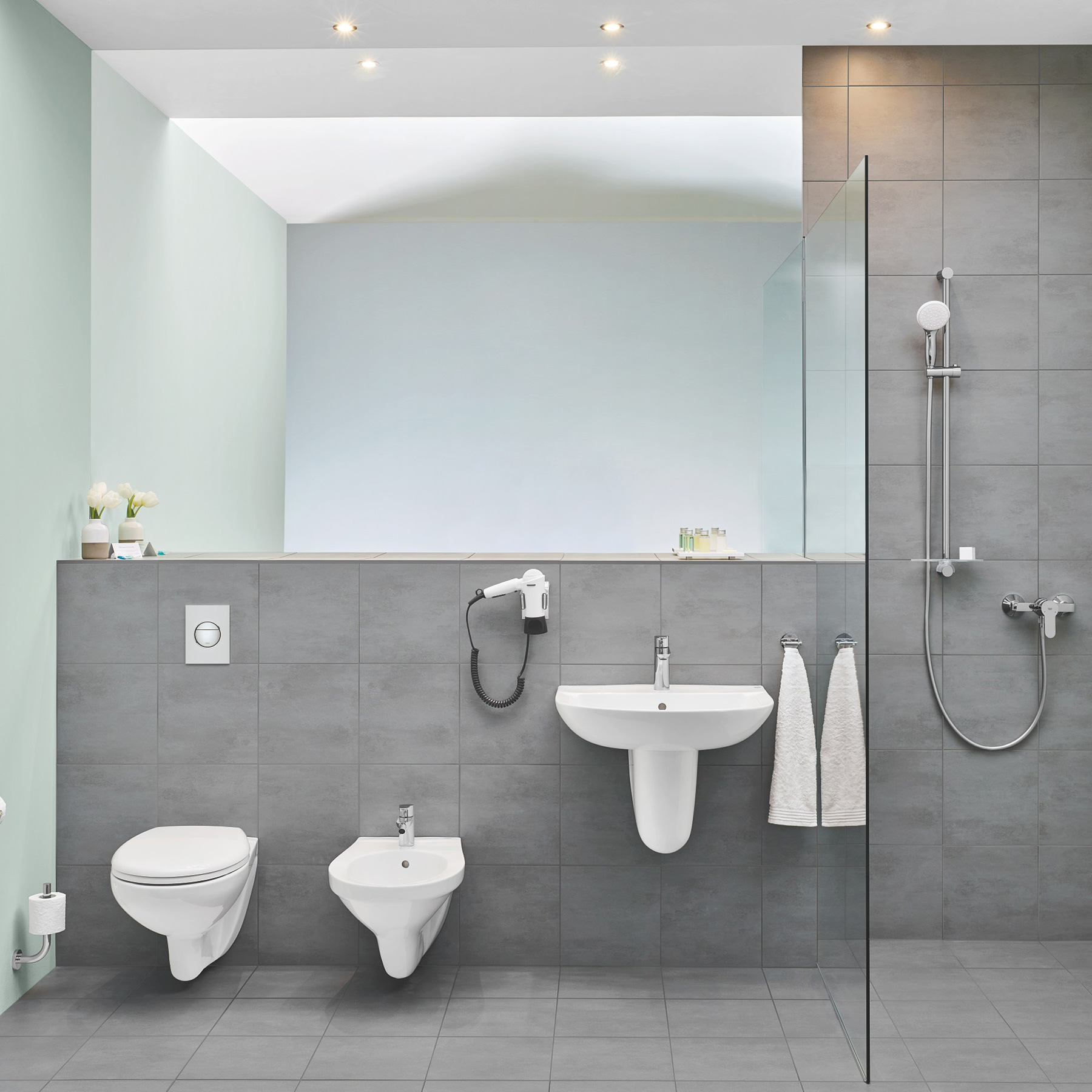 Tvättställ Grohe Bau Ceramic 39421 60 cm