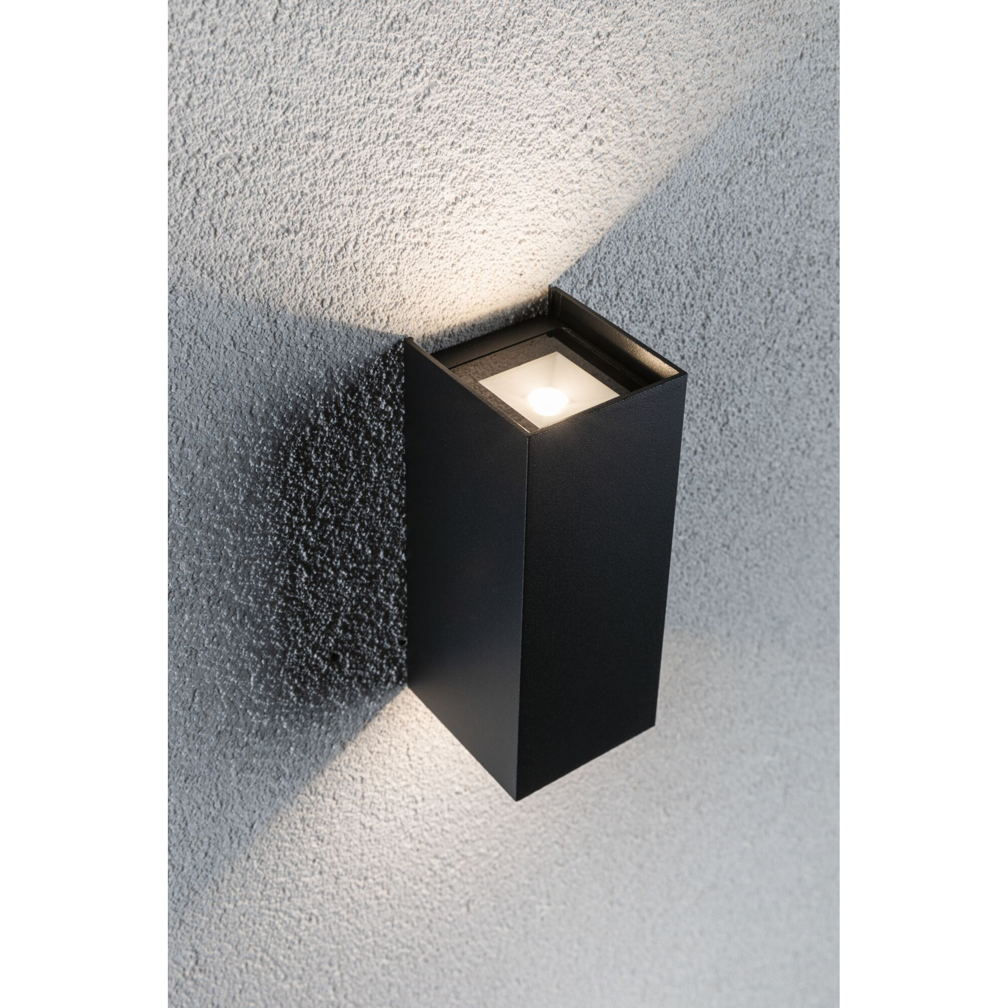 Fasadbelysning  Paulmann Flame LED Upp/Ned IP44 Vinkelformad 230V Höjd: 155 mm