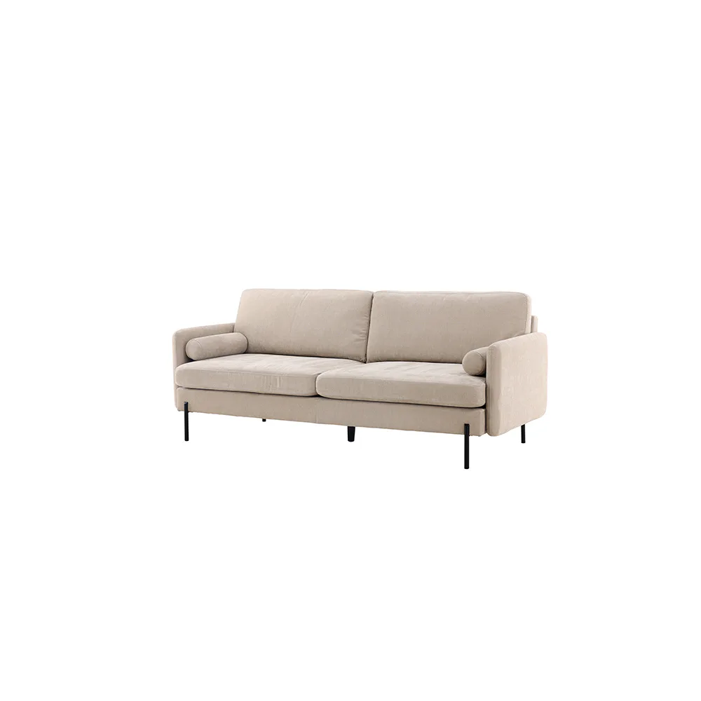 Antibes 2-seat sofa - Beige Fabric Beige